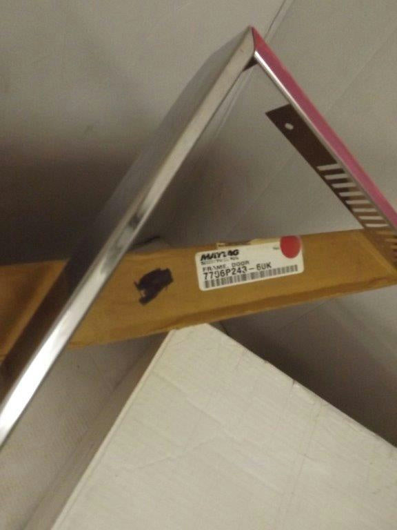 MAYTAG WHIRLPOOL STOVE 7706P243-60K DOOR FRAME NEW MAYTAG WHIRLPOOL STOVE 7706P243-60K DOOR FRAME NEW